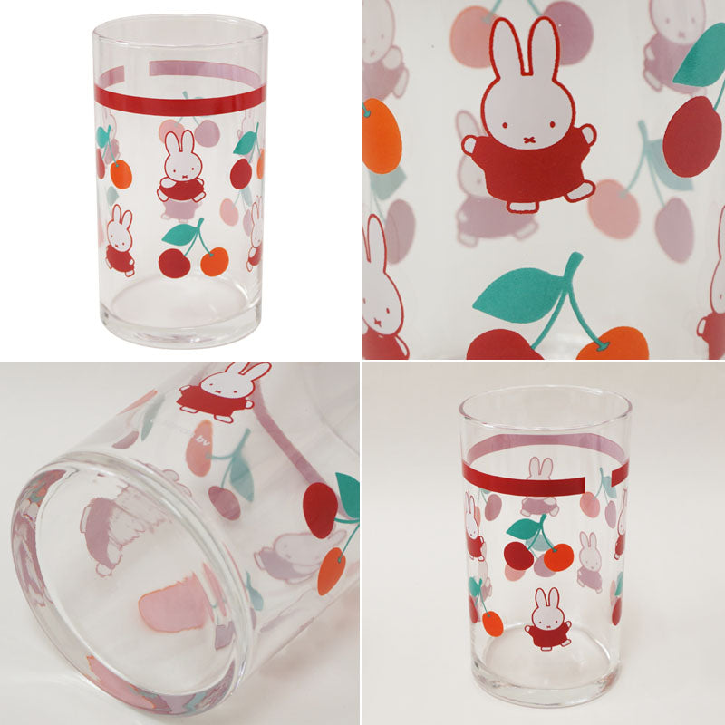 Miffy Retro Cherry Series Glass (A-3)