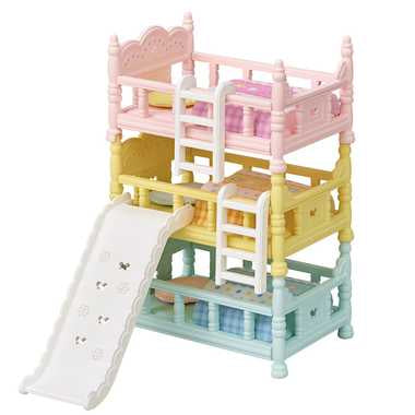 Sylvanian Families Calico Critters - Baby Triple Bunk Bed (S-4)
