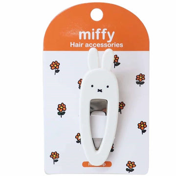 Miffy Face Hair Clip (C-4)