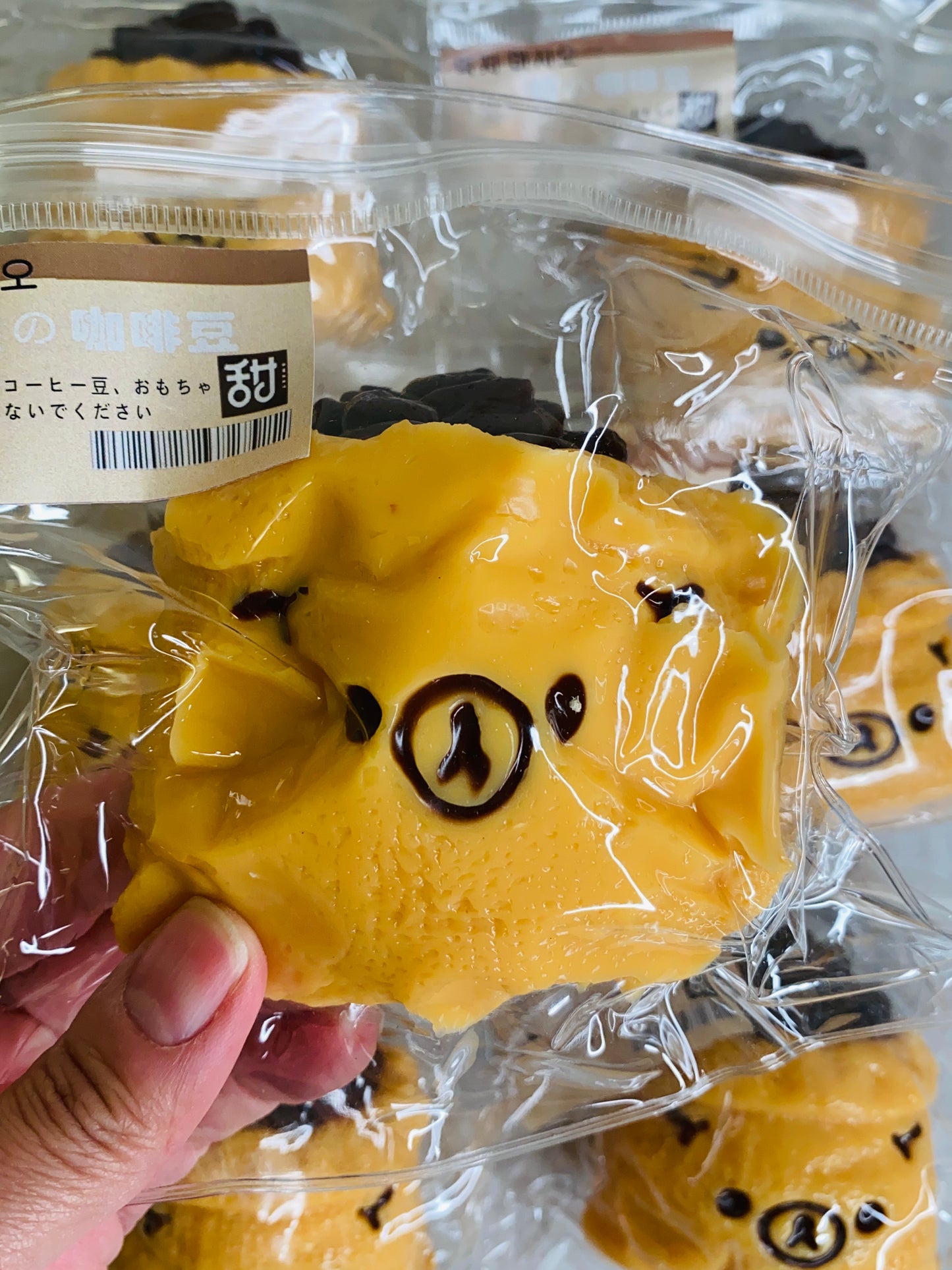 Bear Coffee Beans Taba Squishy