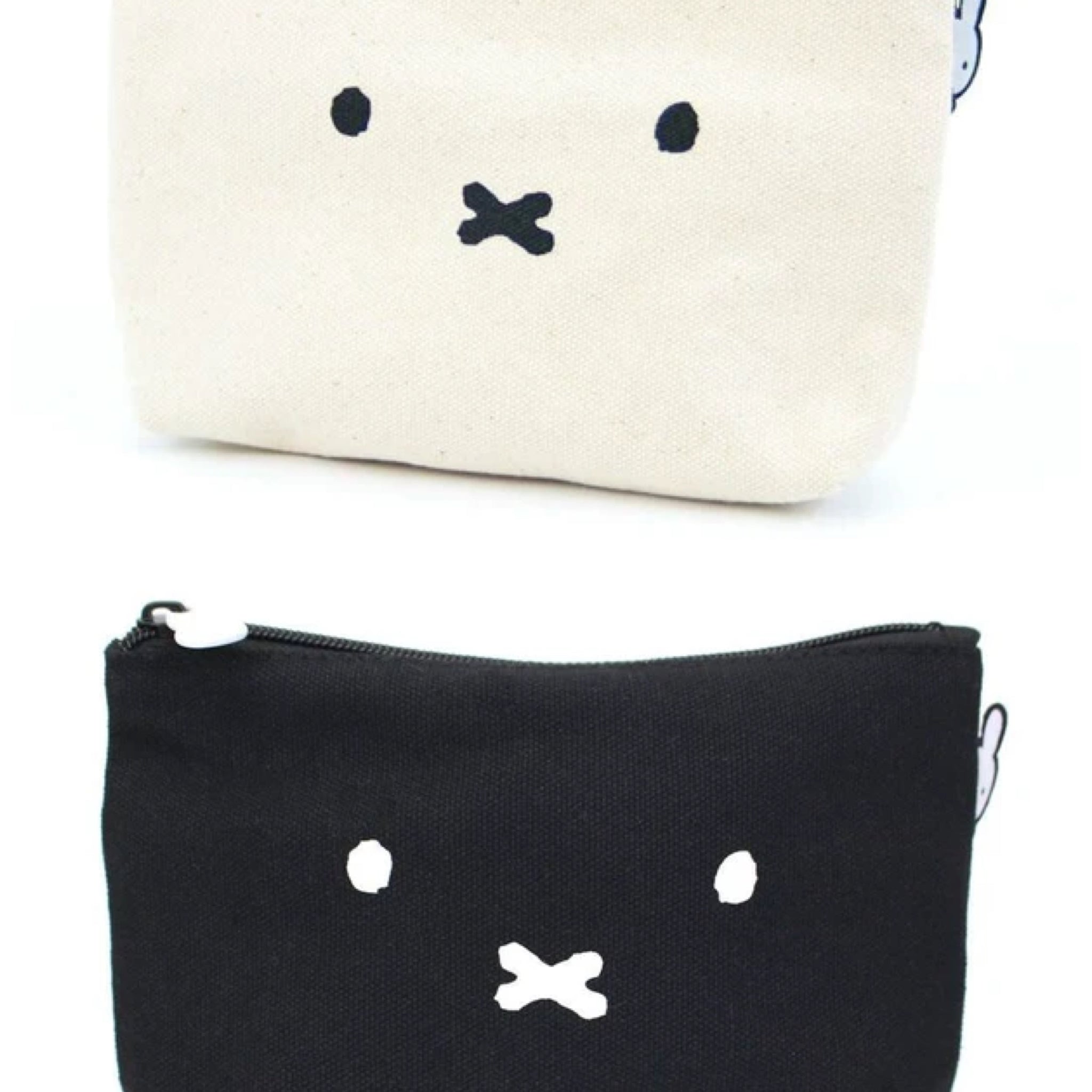 Miffy Face Canvas Pouch (C-3)