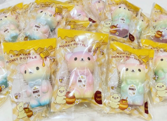 Bunny’s Cafe Kumatan Honey Bottle Slow Rising Squishy
