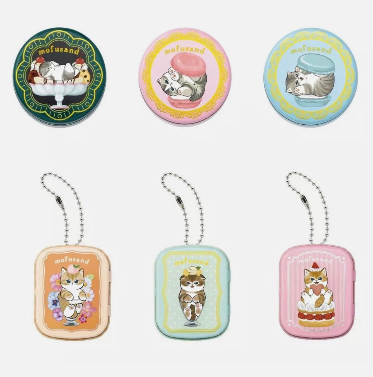 Mofusand Nyan Tin Case Blind Box [1 single box] (S-1)