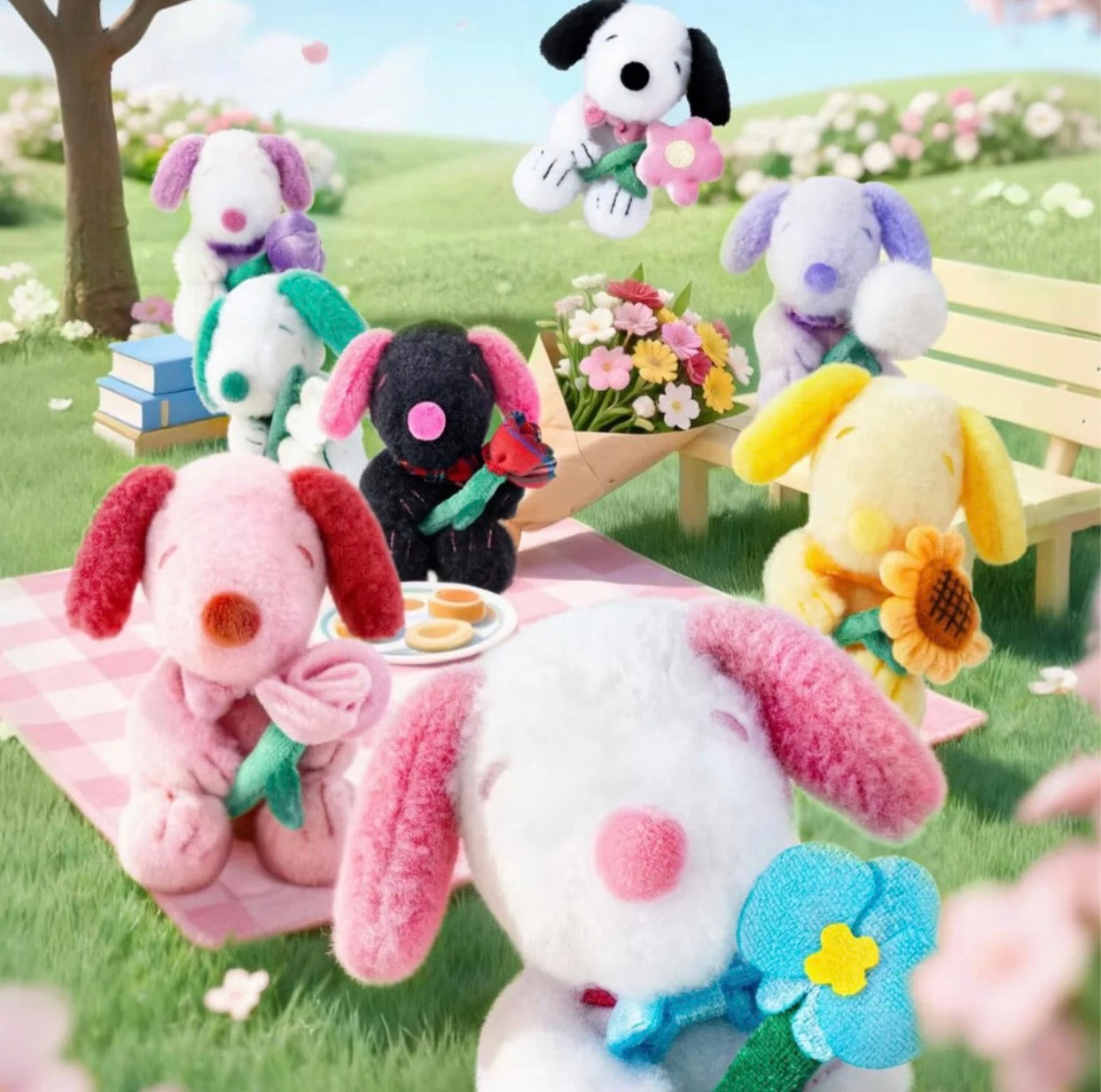Peanuts Snoopy Flower Gift Series Plush Blind Box