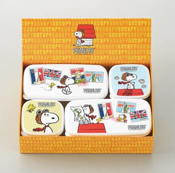 Snoopy Container 4pc - Pilot (A-3)