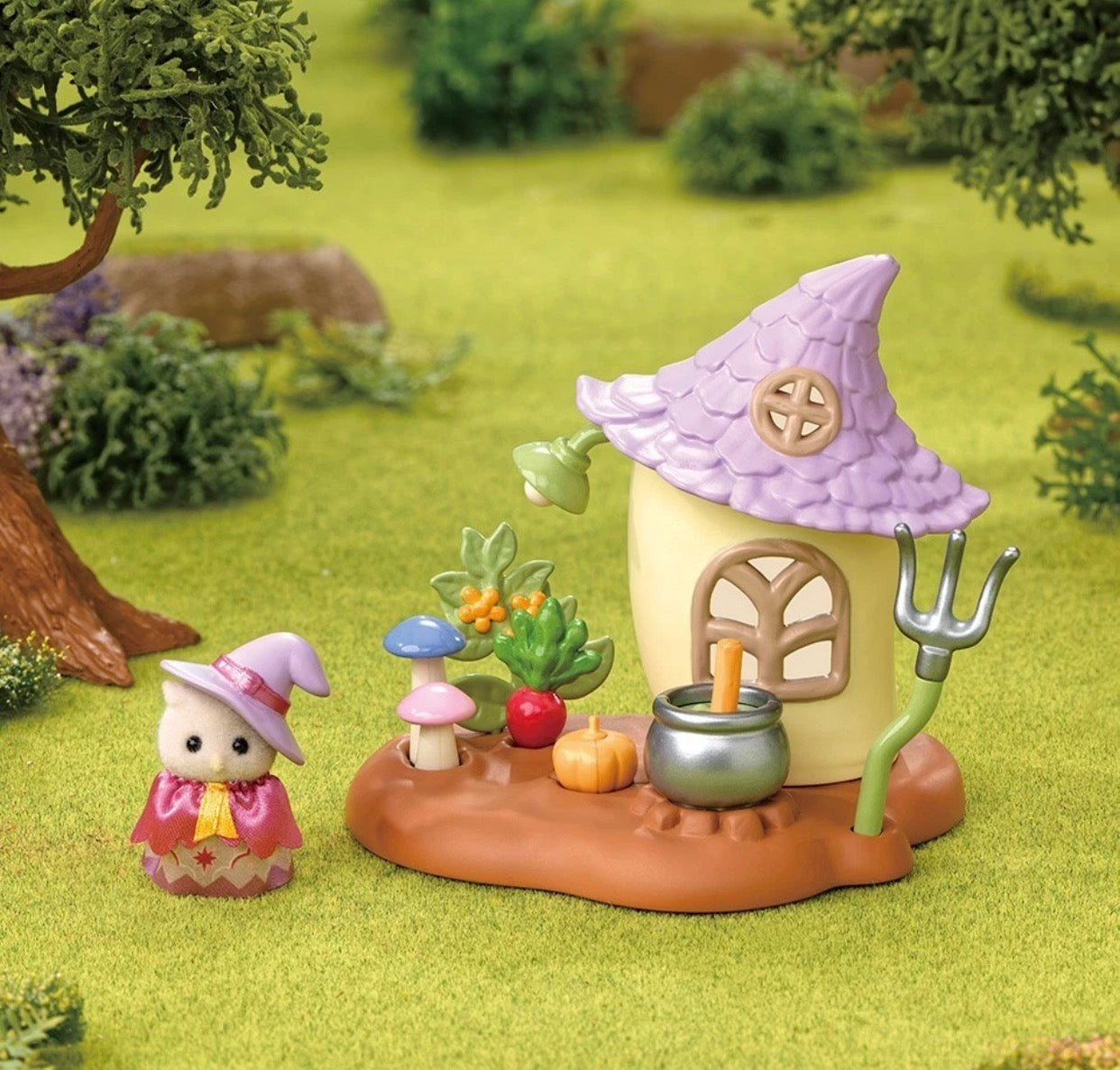Sylvanian Families Little Tales Collection Owl's Magical Vege Field LT-03 (S-4)
