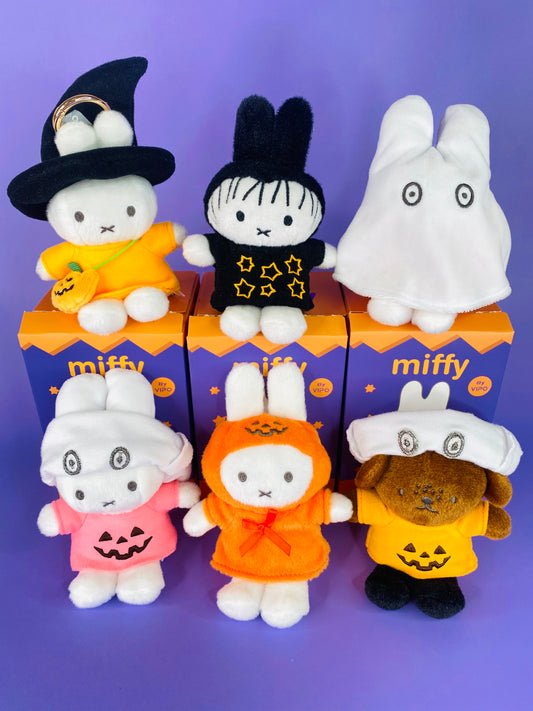 [OPEN BOX] Vipo x Miffy Halloween Series Plush Keychain Blind Box [1 Box]