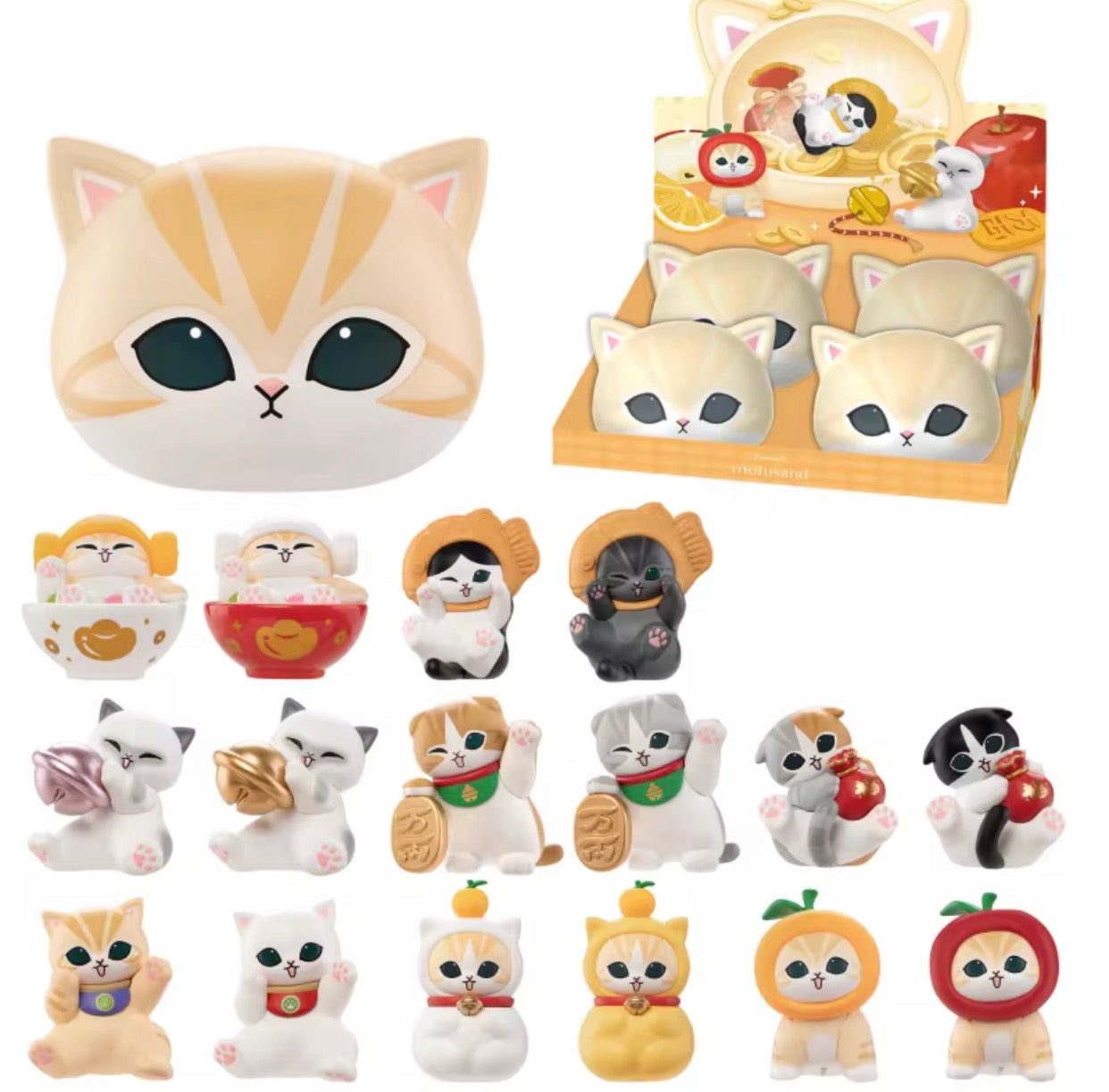 Mofusand Lucky Cat Mini Figures Blind Box (S-5)