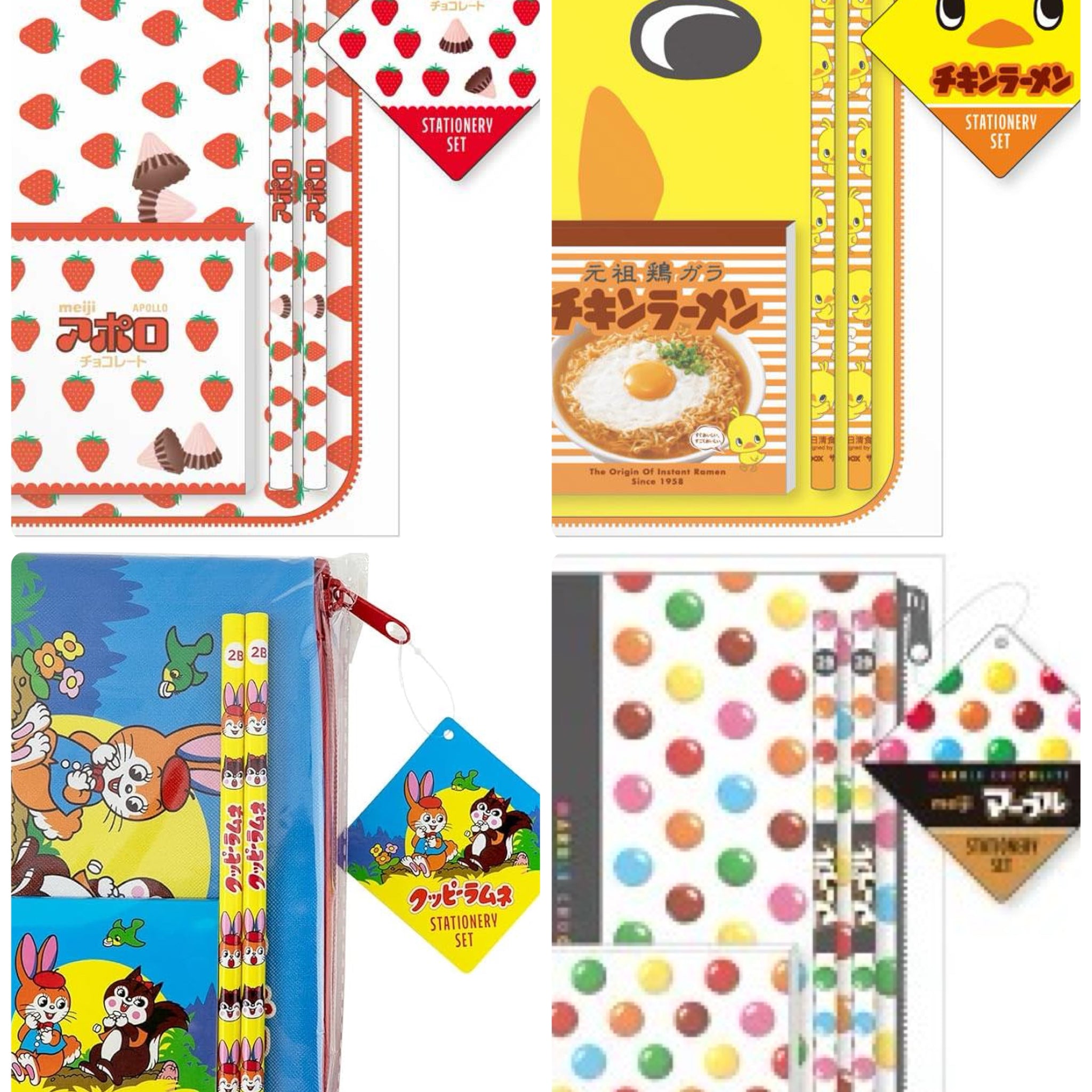 Okashi Market Stationary Set