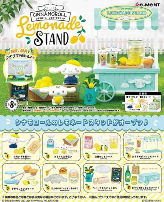 Re-ment Cinamoroll Lemonade Stand - Blind Box Miniature Figure
