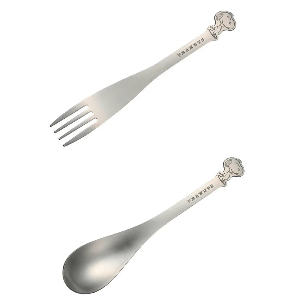 Snoopy Stainless Steel Silverware - L size