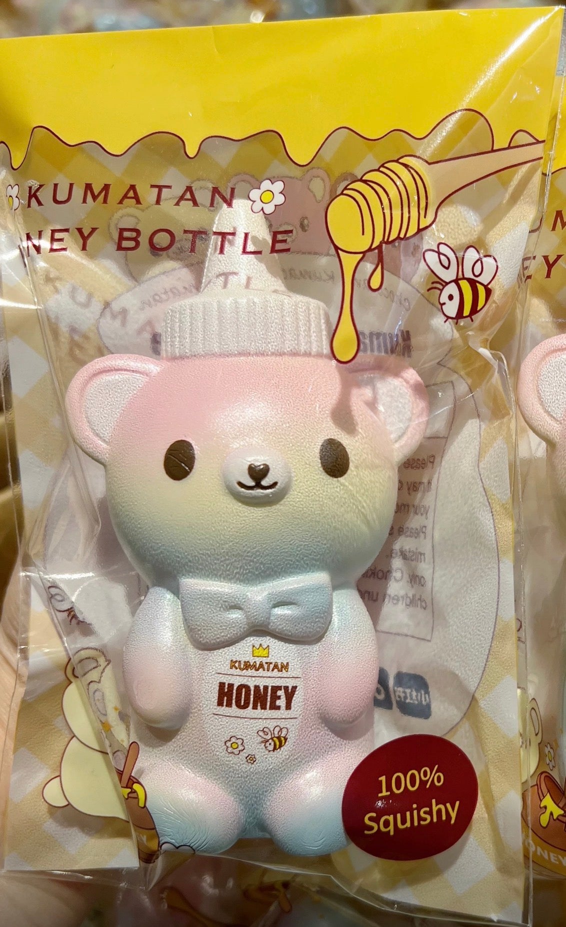Bunny’s Cafe Kumatan Honey Bottle Slow Rising Squishy