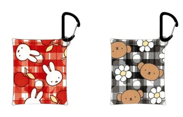 Miffy Karabiner Pouch SS - Gingham (A-1)