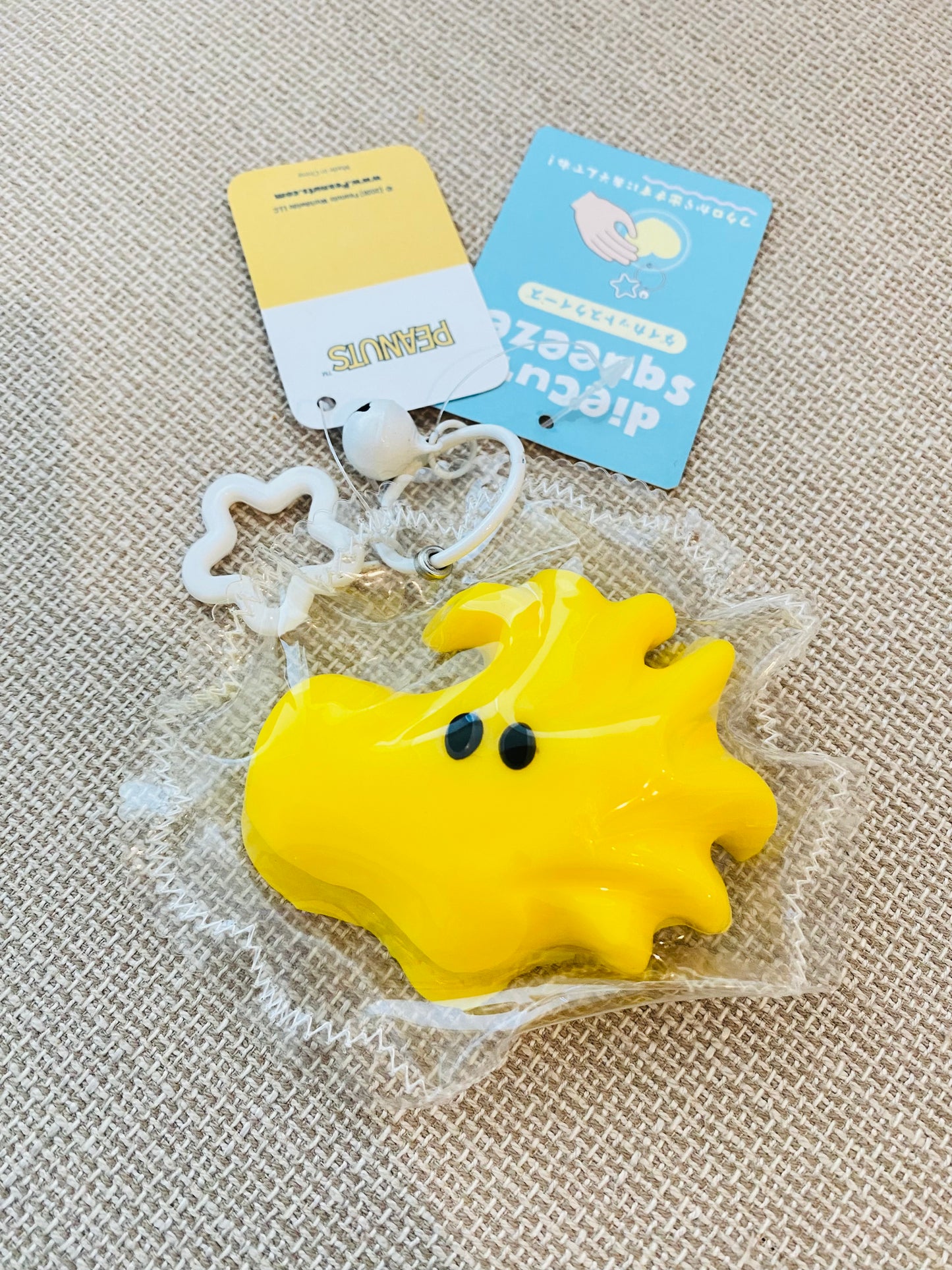 Snoopy Die-cut Taba Squishy Keychain