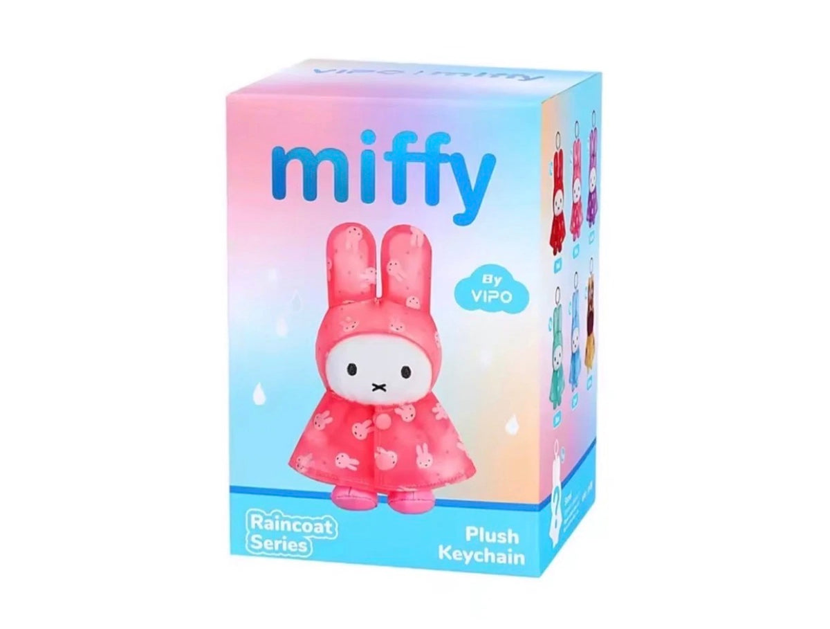 [OPEN BOX] VIPO x Miffy Raincoat Plush Keychain Blind Box