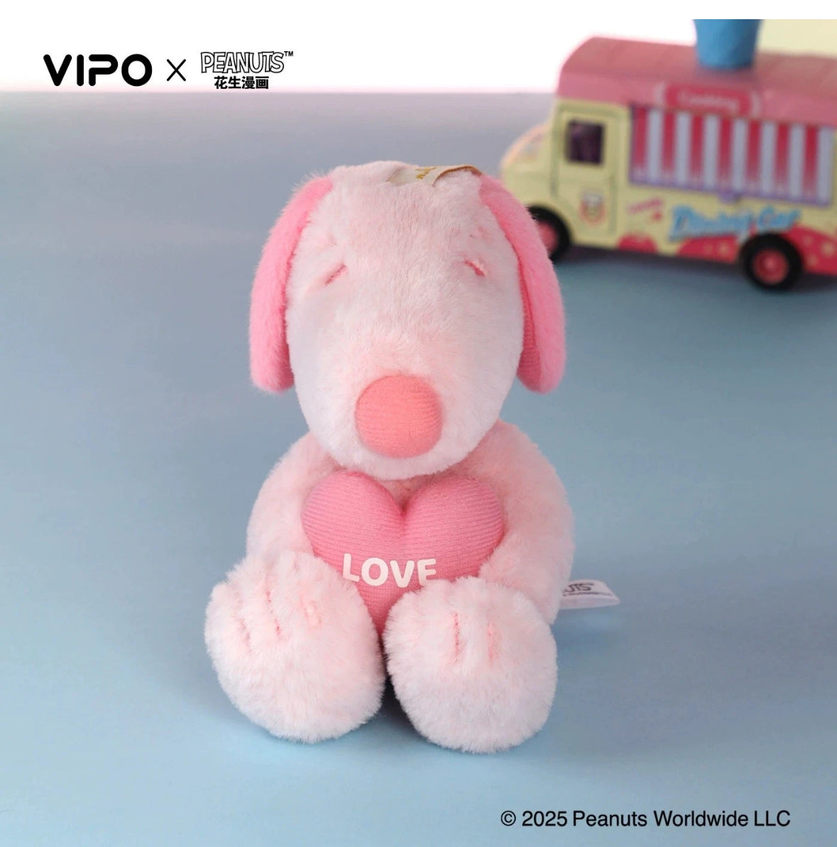 Open Box] VIPO x Peanuts Snoopy Plush Keychains [1 Single Box]