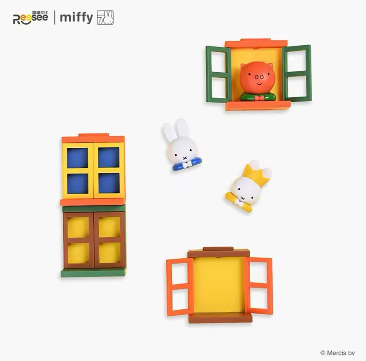 Miffy Scenery Series Stackable Fridge Magnet Blind Box [1 Box]