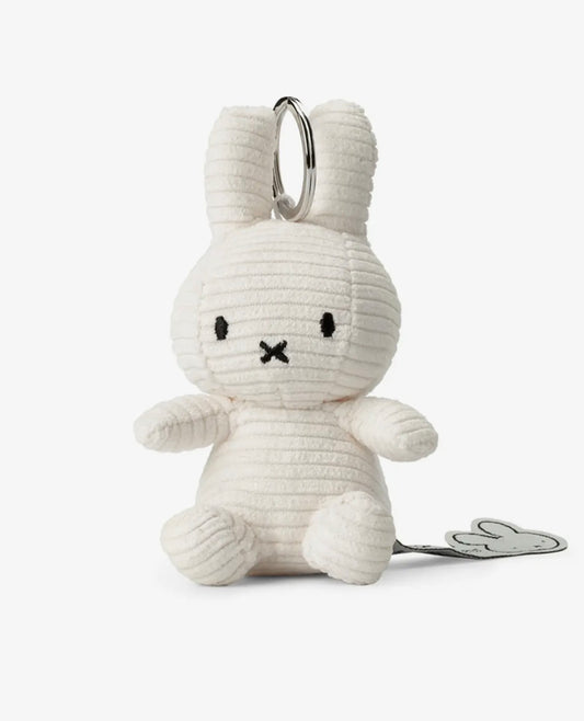 Bon Ton Toys Keychain Miffy Eco Corduroy Offwhite 4" (C-1)