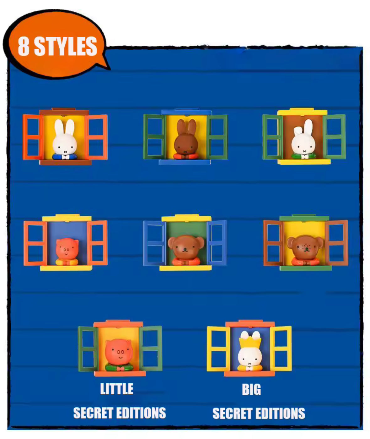 Miffy Scenery Series Stackable Fridge Magnet Blind Box [1 Box]