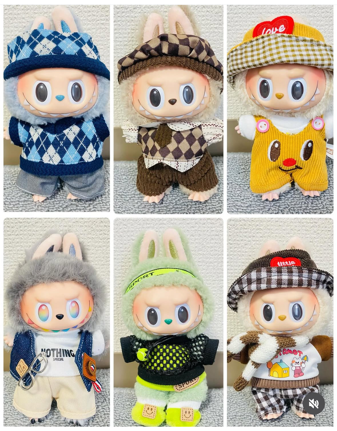 *Special deals* Doll Clothes & Accessories (Randomly Selected 5 Pieces)