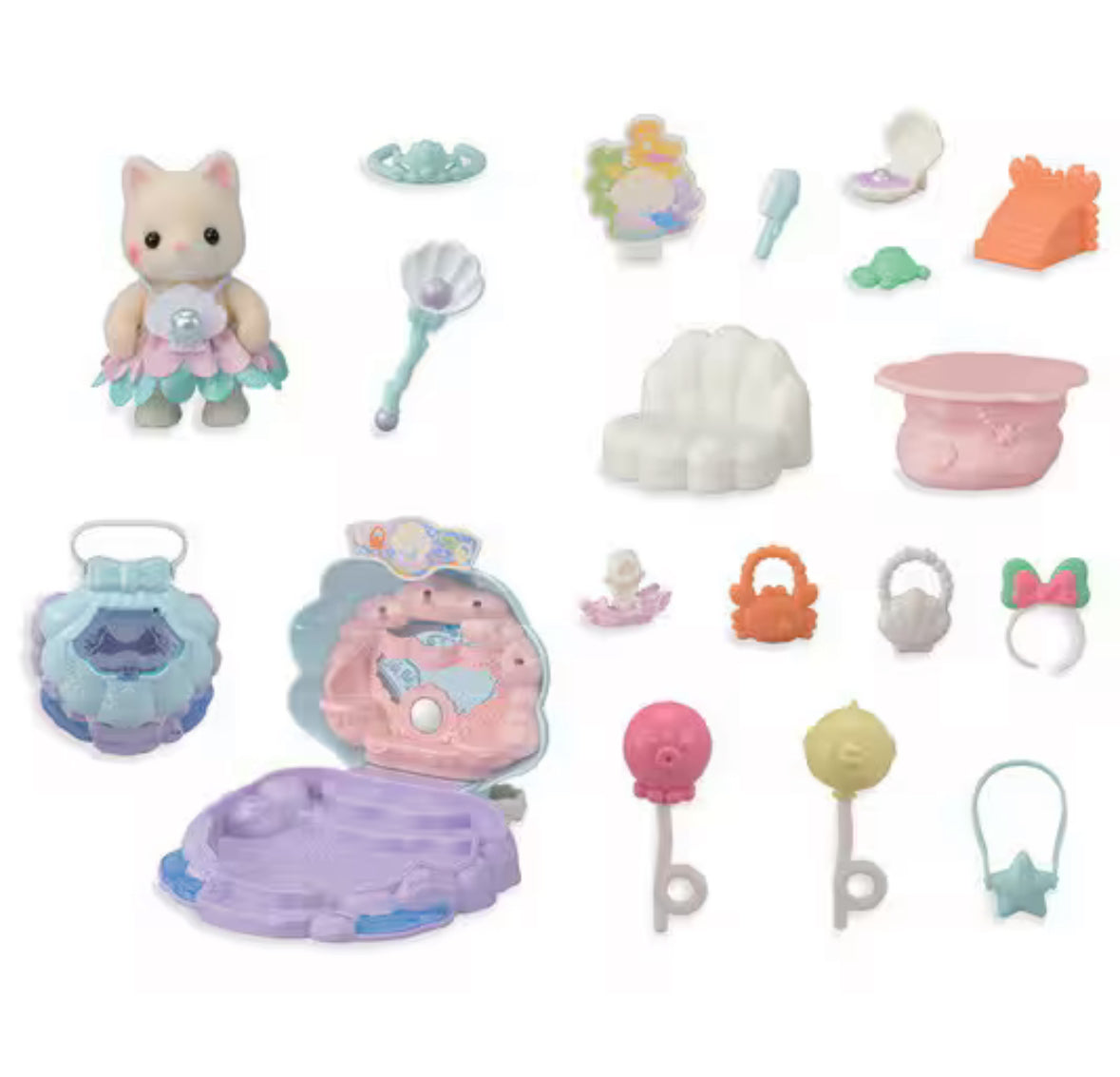 Sylvanian Families (Calico Critters) - Baby Mermaid Shop Set (S-5)