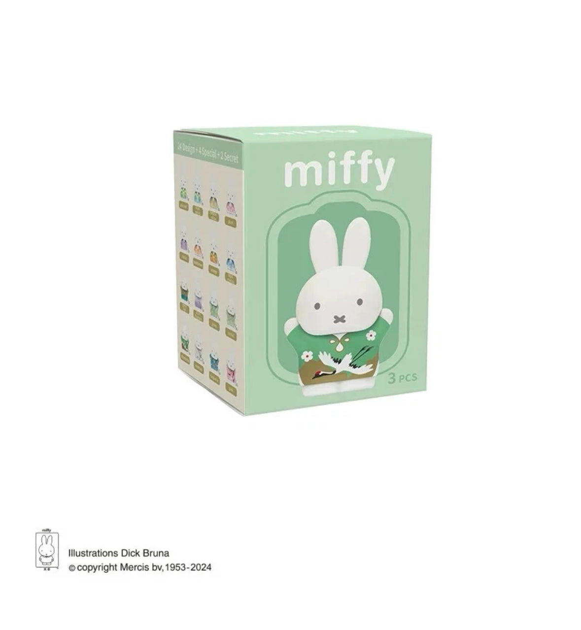 Miffy Ancient Customs Series Blind box [1 Blind Box (3 pieces)]
