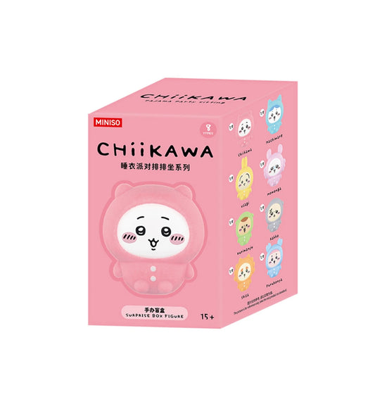 MINISO Chiikawa Pajama Party Sitting Series Blind Box Blind Box [1 Box] (S-1)