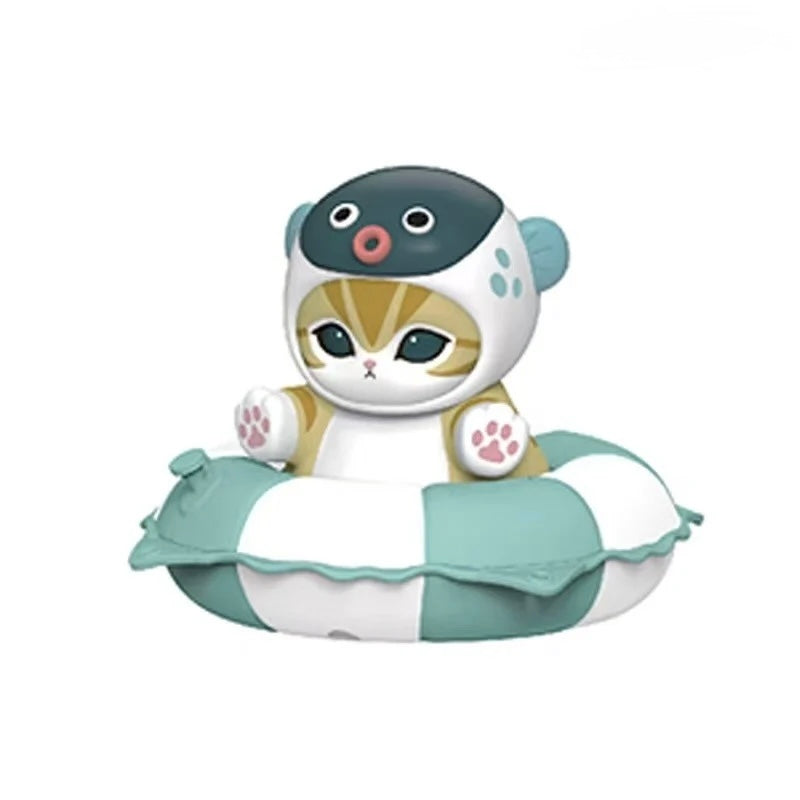 Mofusand Swimming Ring Stamp Series Blind Box [1 box] (S-1)