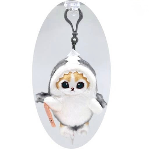 mofusand Clip on Plush Keychain (C-2)