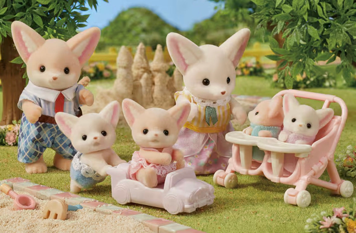 Sylvanian Families (Calico Critters) - Fennec Fox Twins