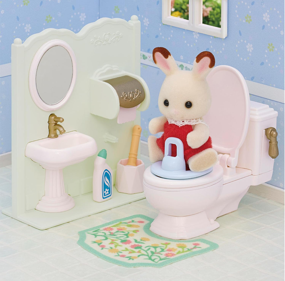 Sylvanian Families Toilet Set (S-4)