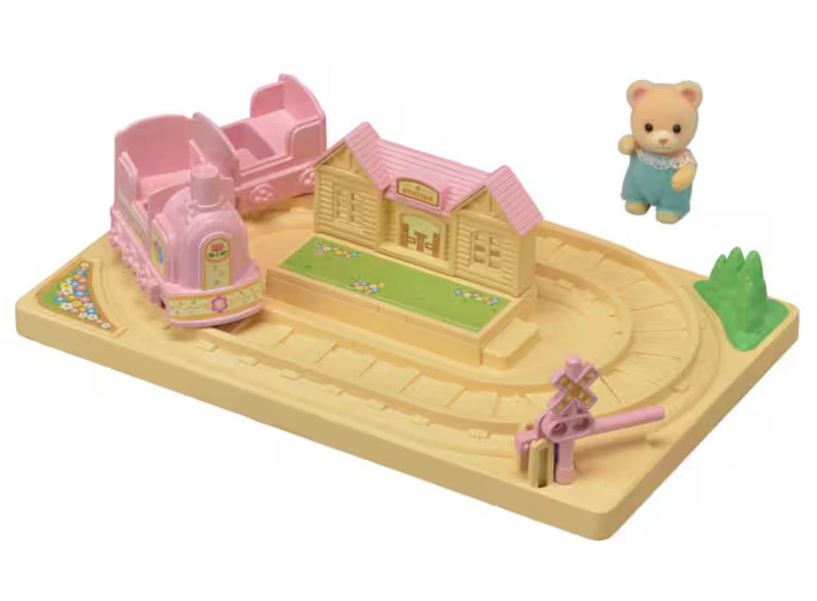 Sylvanian Families Calico Critters - Baby Cho-Cho Train Set (S-4)