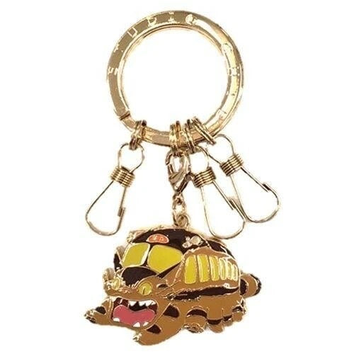 Studio Ghibli Nekobus Metal Keychain (E-5)