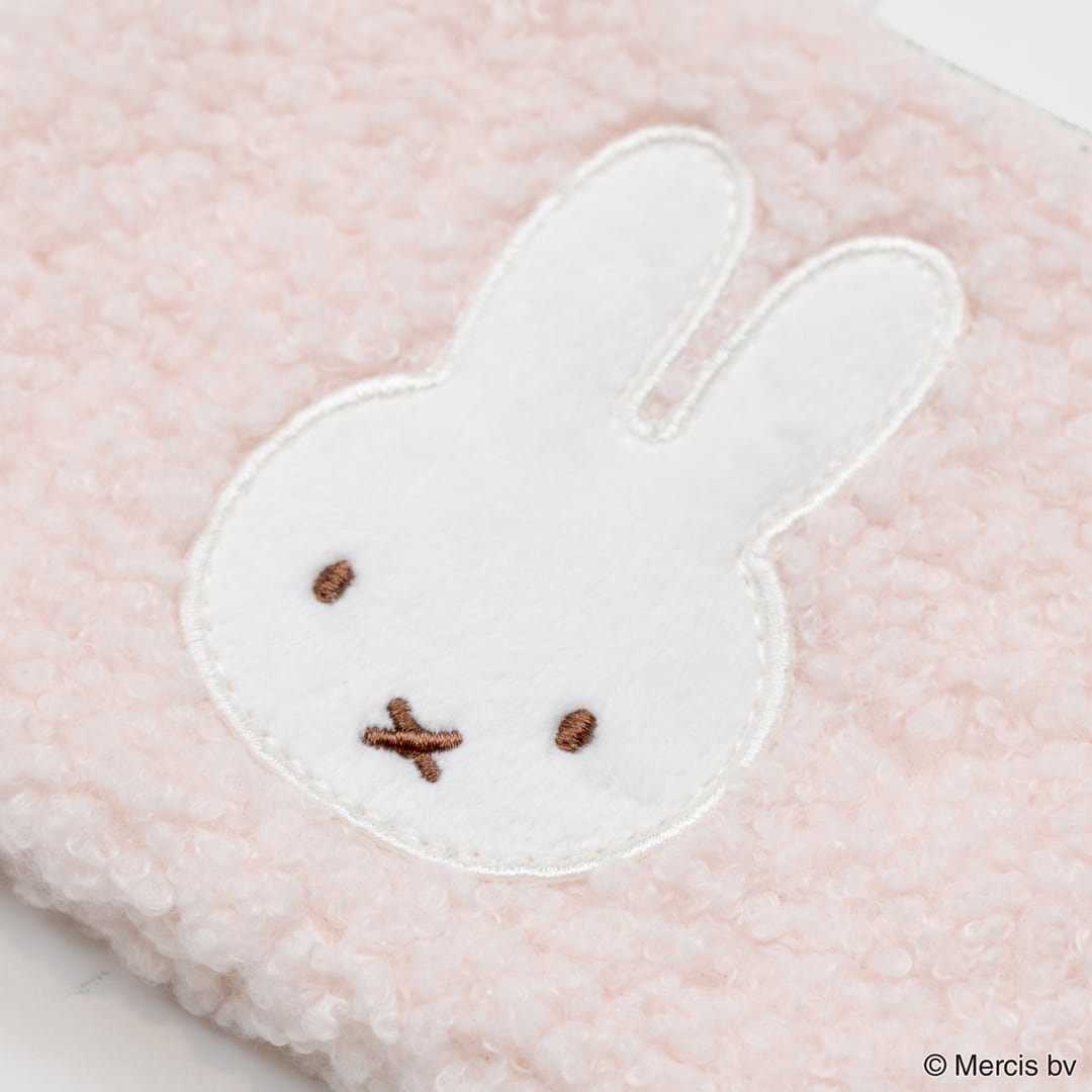 Miffy Boa Mini Flat Pouch (C-4)