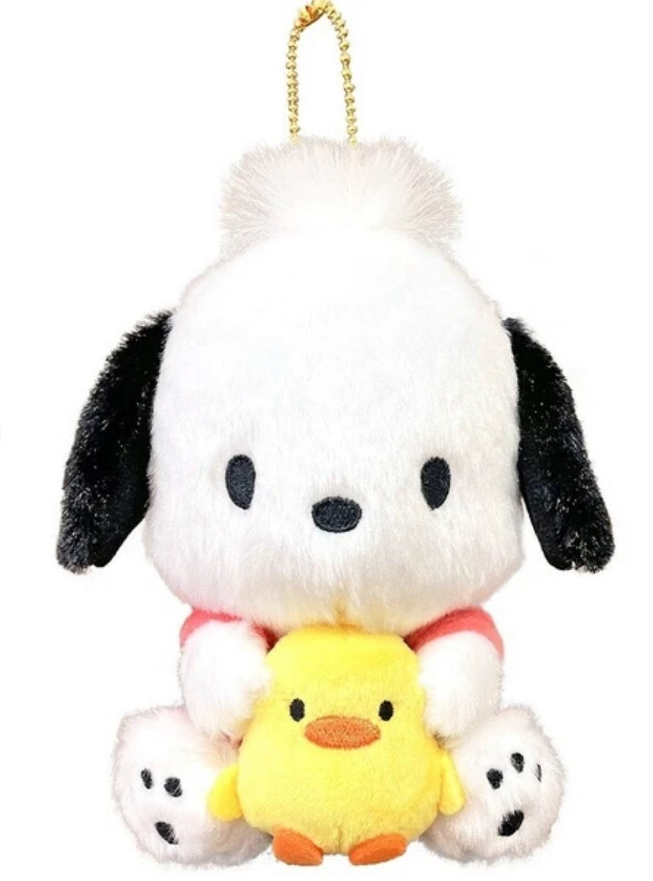 Sanrio Pochacco Plush Keychain