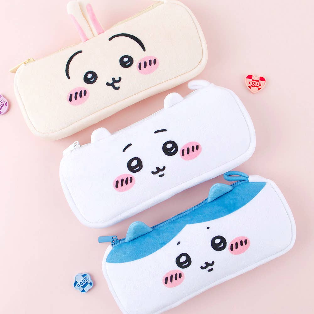 Chiikawa Long Plush Face Pencil Pouch – Series 2