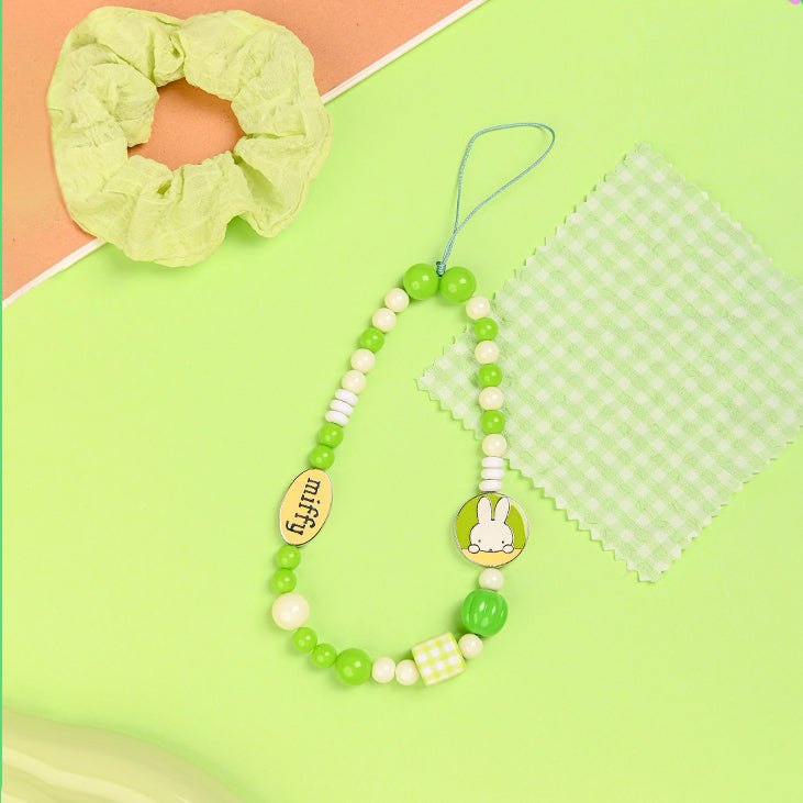 Miffy's Daily Series Bead Chain Strap Keychain [1 Box] (S-1)