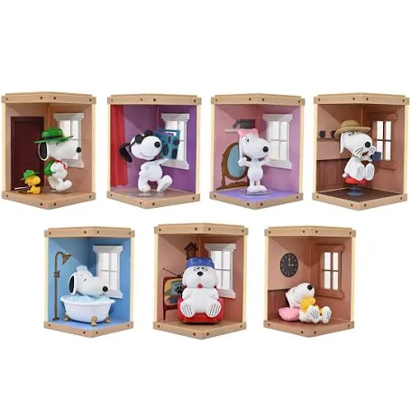 Snoopy Yume Hero Box Blind Box Home Sweet Home Series - Single Box (S-2)