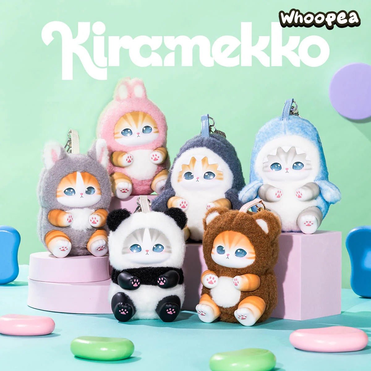 Preorder starting from 11/28 at 8am PST - Kiramekko Fluffy Cat Blind Box [1 box] Ship in the mid to late December
