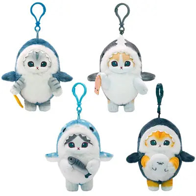 mofusand Clip on Plush Keychain (C-2)