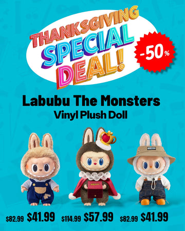 *Thanksgiving Special Deal* Pop Mart Labubu THE MONSTERS Vinyl Plush Doll Large Size