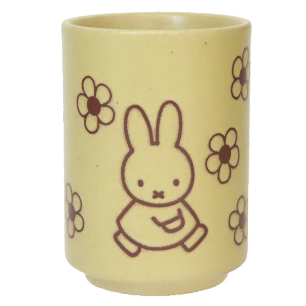 【新品未使用タグ付き】misha&puff Bohemia 4y Miffy Japanese Yunomi Tea cup 280ml -Flowers (S-2) – Bunny's Cafe