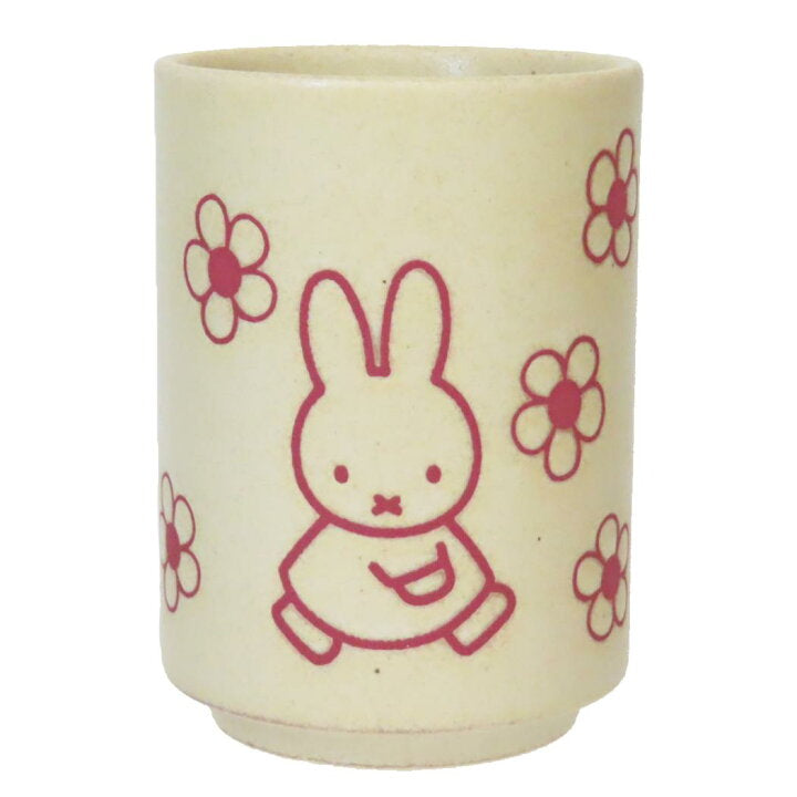 Miffy Japanese Yunomi Tea cup 280ml -Flowers (S-2)