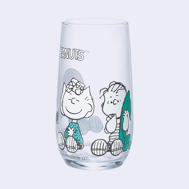 Snoopy & Friends Glass Cup 360ml (S-1)