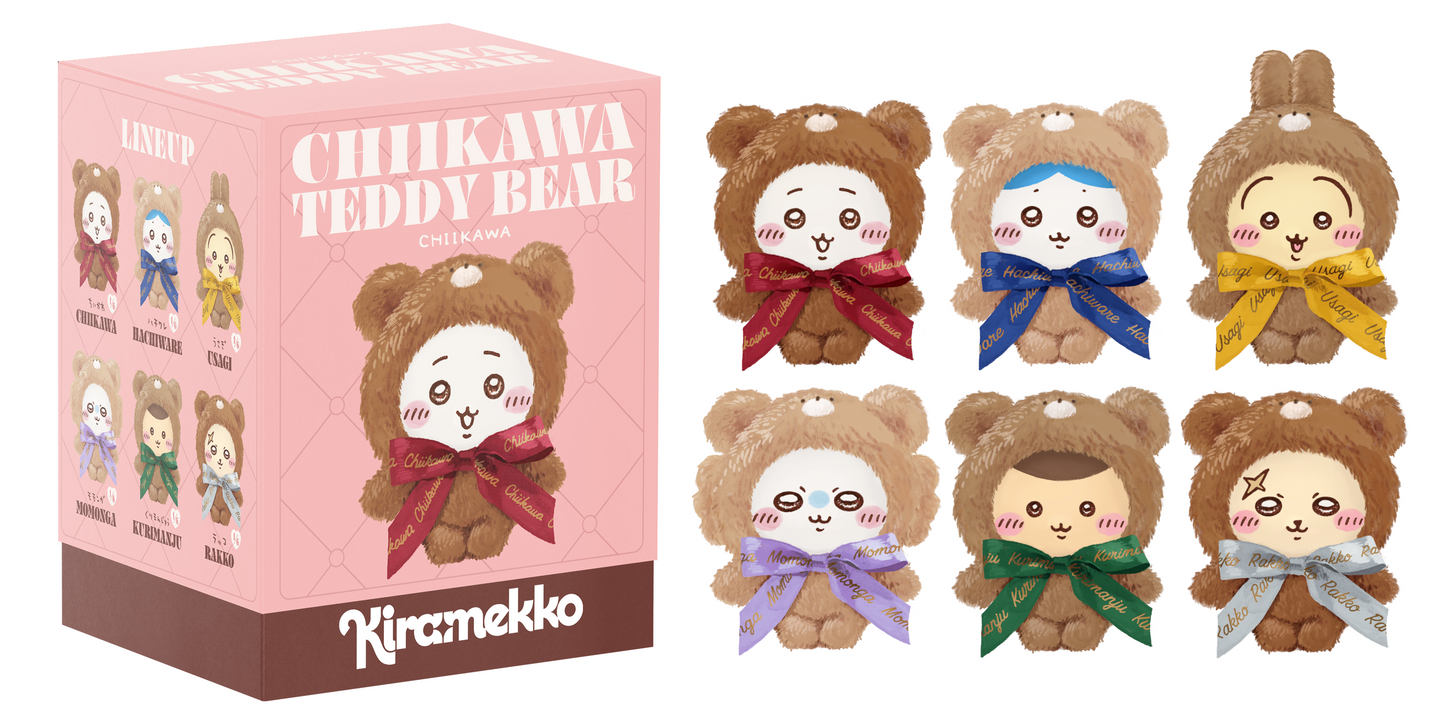 Chiikawa Kiramekko Teddy Bear Plush Blind Box [1 box]