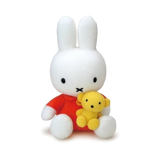 Miffy Hugging A Bear Plush (C-3)