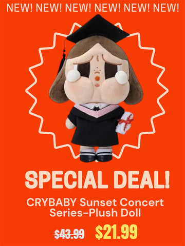 *Special Deal* 50%Off CRYBABY Sunset Concert Series-Plush Doll