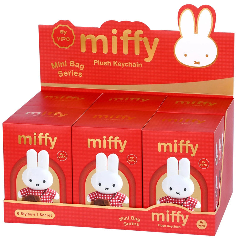 [Ready to Ship] Vipo X Miffy Travel Series Plush Keychain Blind Box