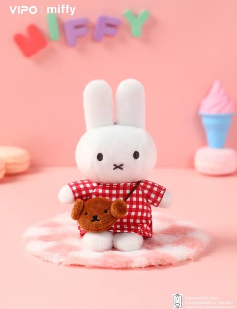 [Ready to Ship] Vipo X Miffy Travel Series Plush Keychain Blind Box