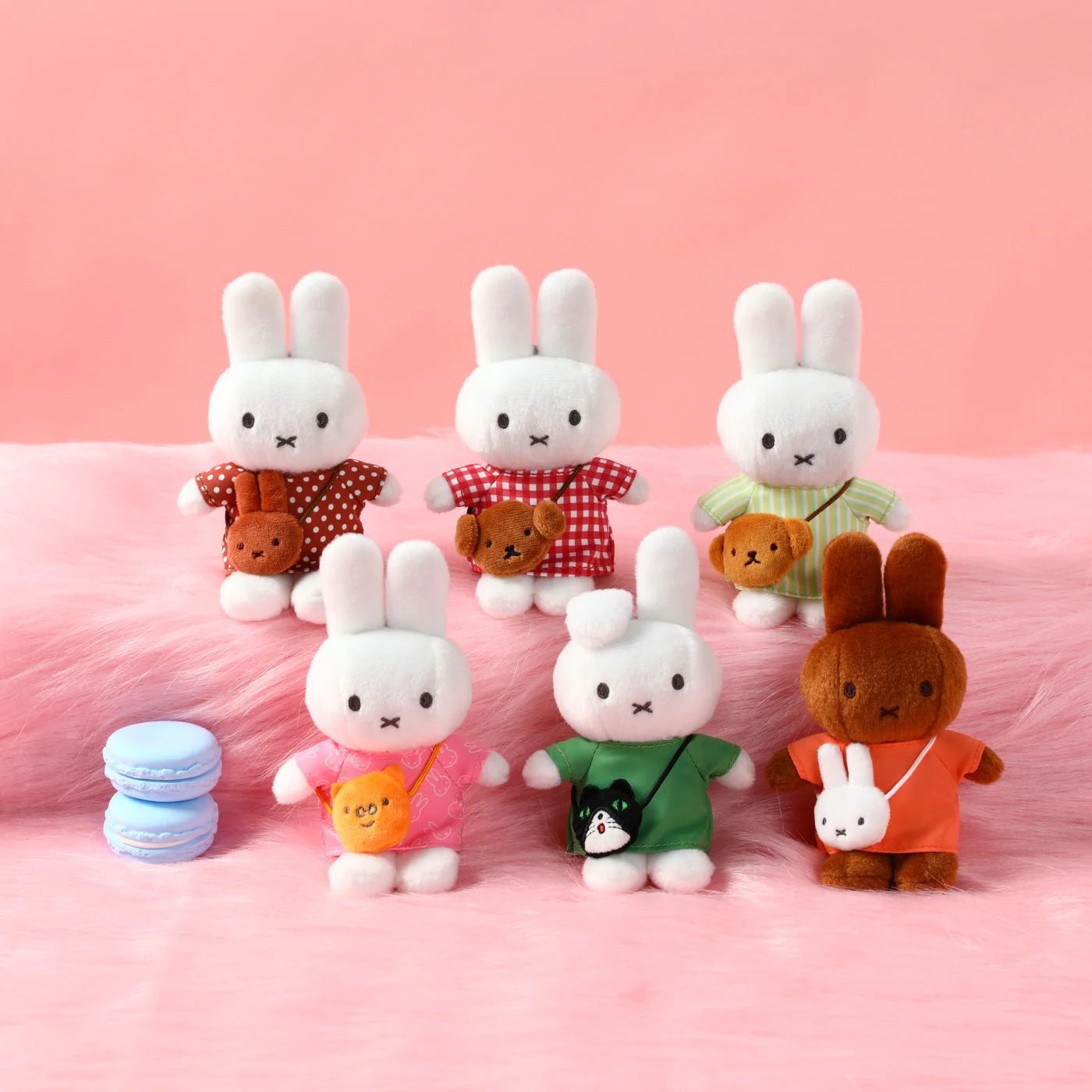 [Ready to Ship] Vipo X Miffy Travel Series Plush Keychain Blind Box